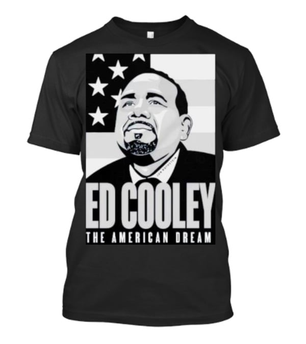 Ed Cooley The American Dream USA Flag T-Shirt