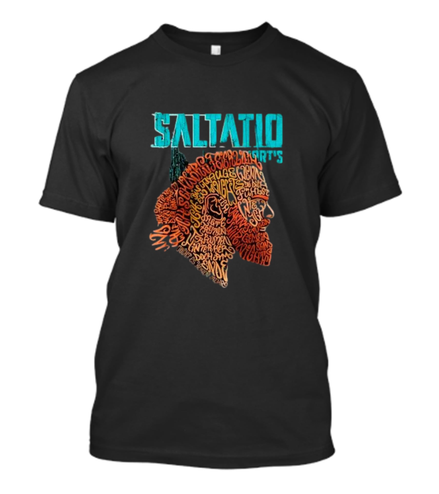 Saltatio Mortis Taugenichts Typo Alea Word Art Head T-Shirt