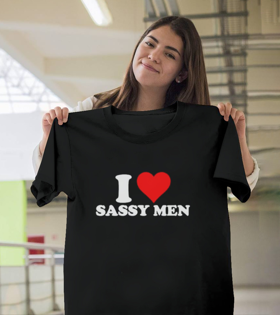 I Heart Sassy Men T-Shirt