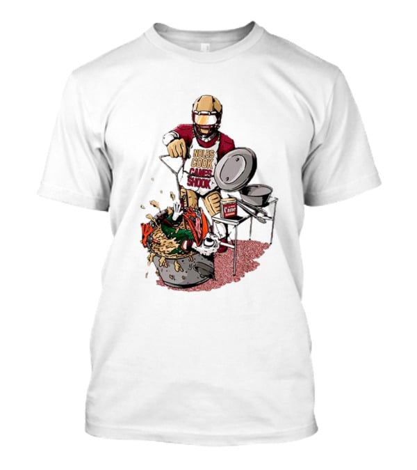 FSU Football Noles Cook Canes Shook Miami Hurricanes Rivalry T-Shirt