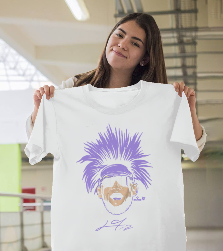 Arizona Diamondbacks Lourdes Gurriel Jr. Swag Head Players Signature L.G.42 T-Shirt