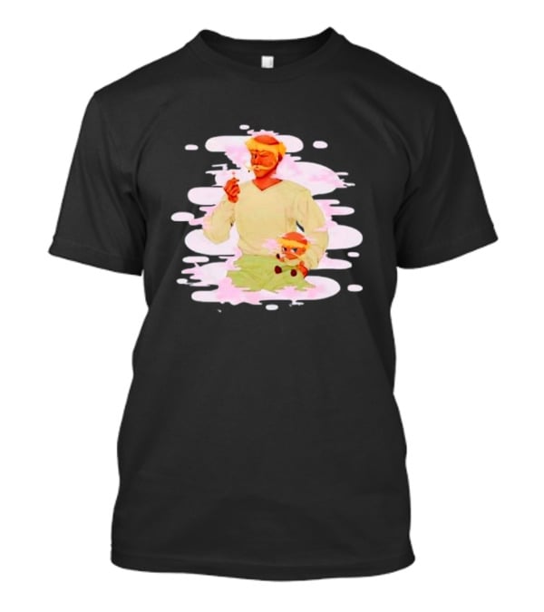 Big And Lil Ditter Smokin' Bonding Session T-Shirt