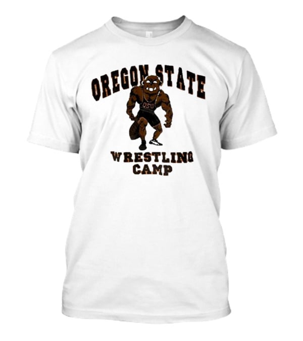 Oregon State OSU Wrestling Camp Vintage Beavers T-Shirt