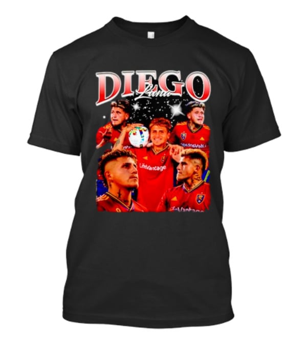 Diego Luna Real Salt Lake Soccer Star Bootleg T-Shirt