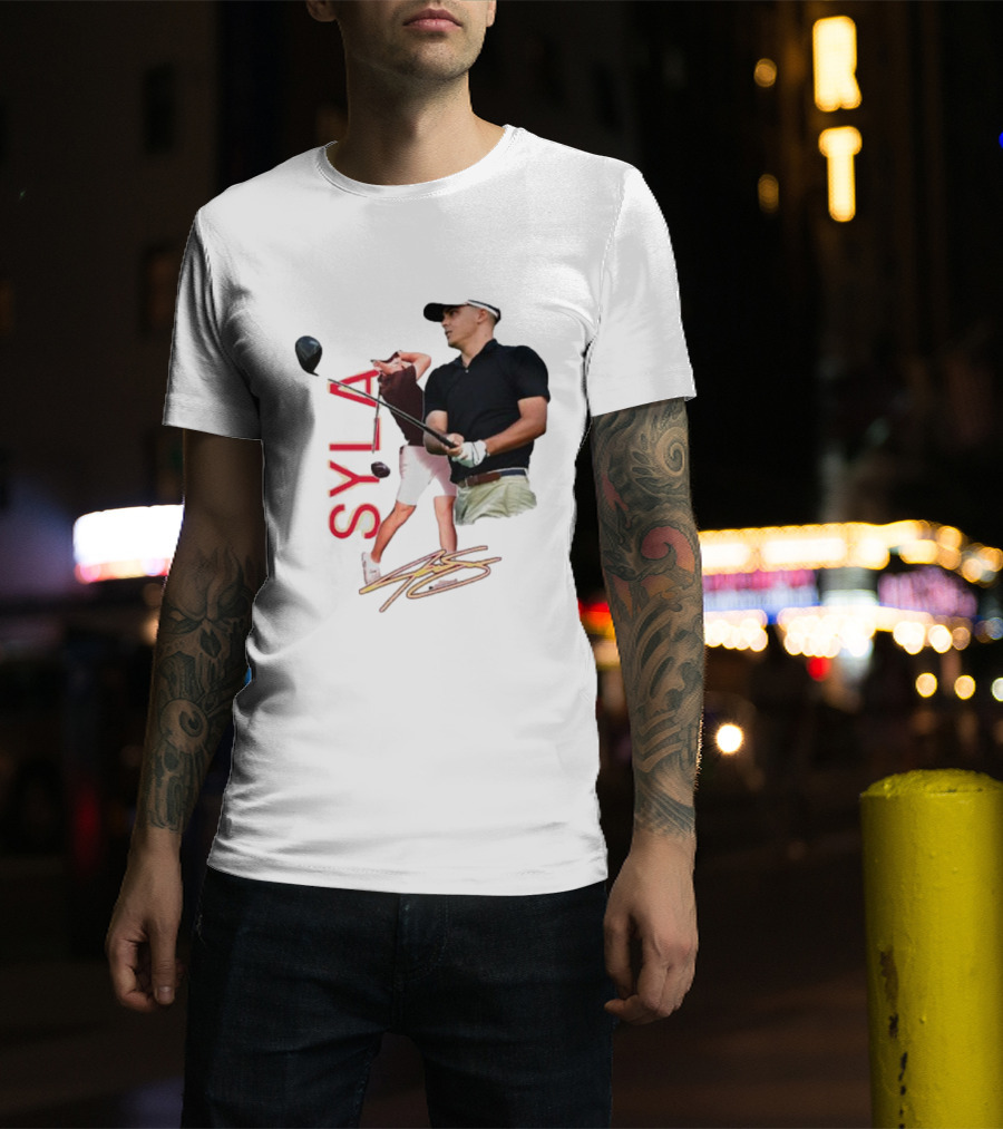 SYLAK Golf Swing Gold Signature T-Shirt