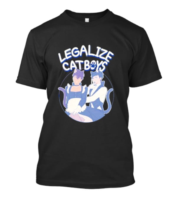 Legalize Catboys Dan And Phil-Inspired Fandom Concept T-Shirt