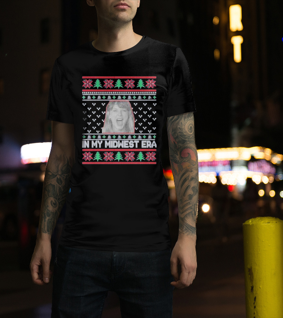 In My Midwest Era Ugly Sweater Holiday T-Shirt