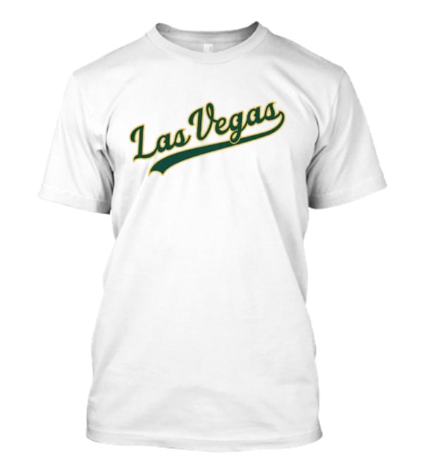 Las Vegas Baseball Script T-Shirt