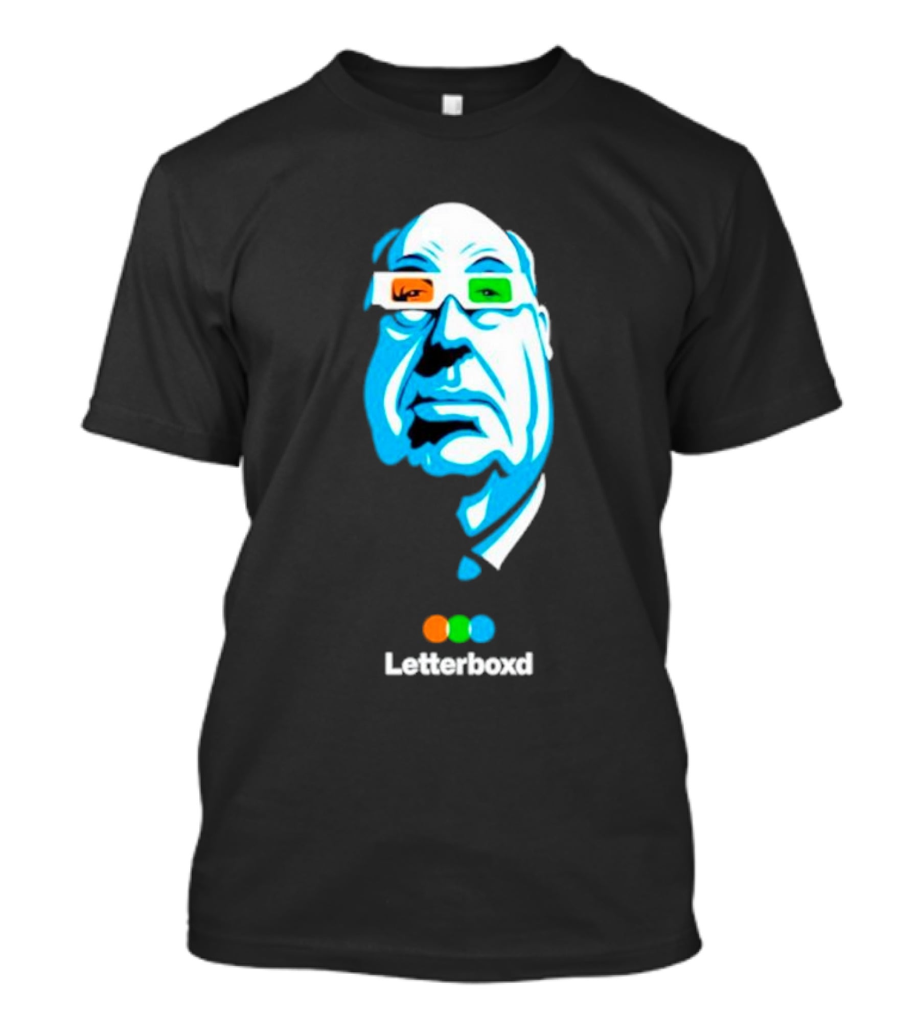 Hitch Portrait Pop Art Letterboxd T-Shirt