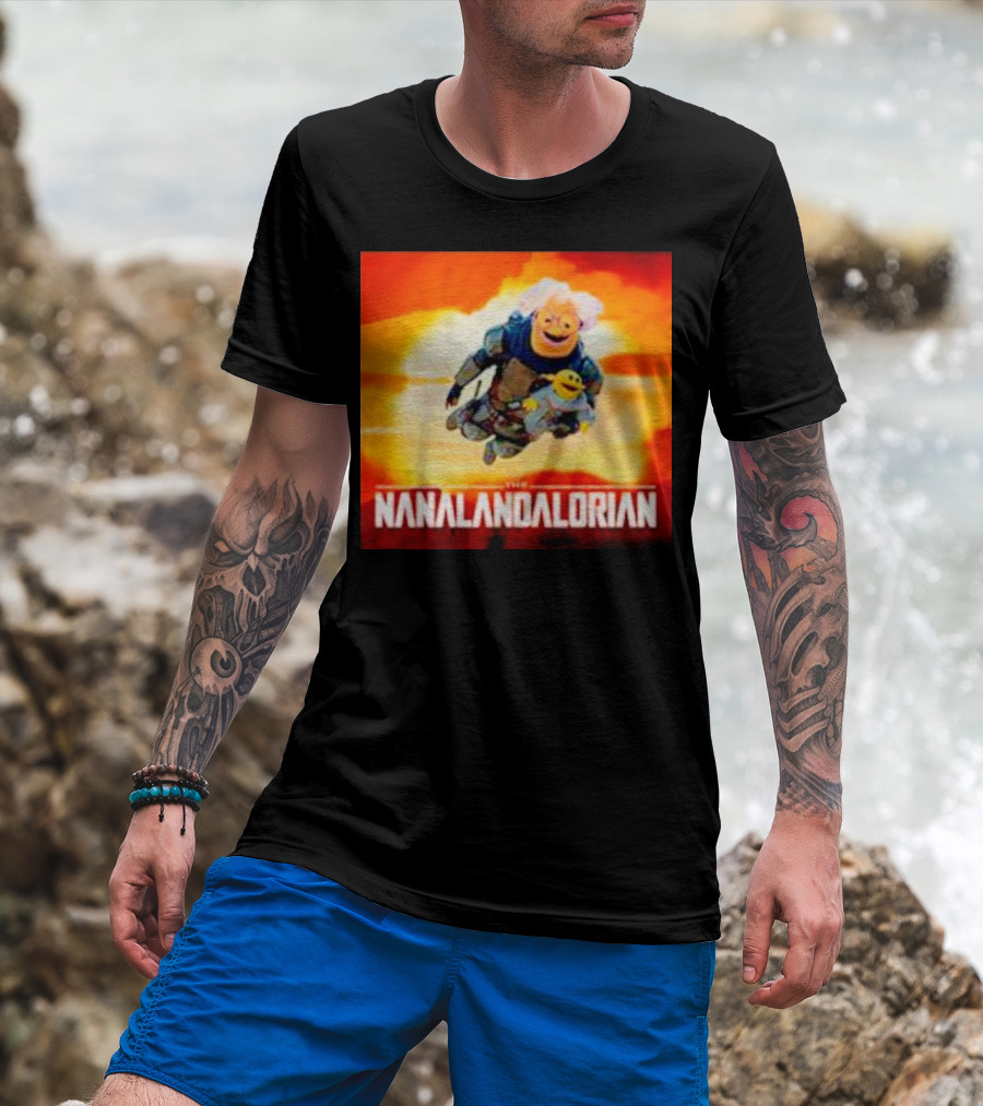 The Nanalandalorian Nanalan Crossover Adventure T-Shirt