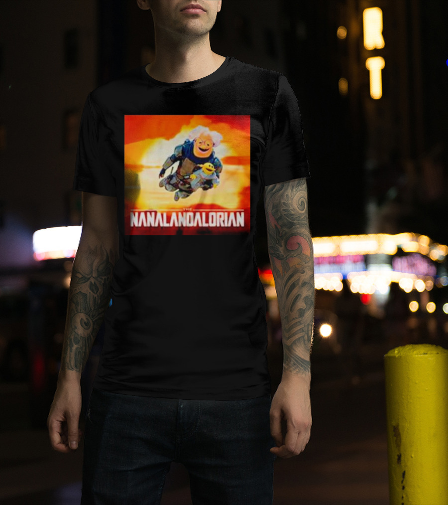 The Nanalandalorian Nanalan Crossover Adventure T-Shirt