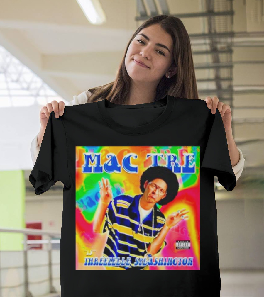 Mac Tre is Threezelle Splashington Vibrant Hip-Hop T-Shirt