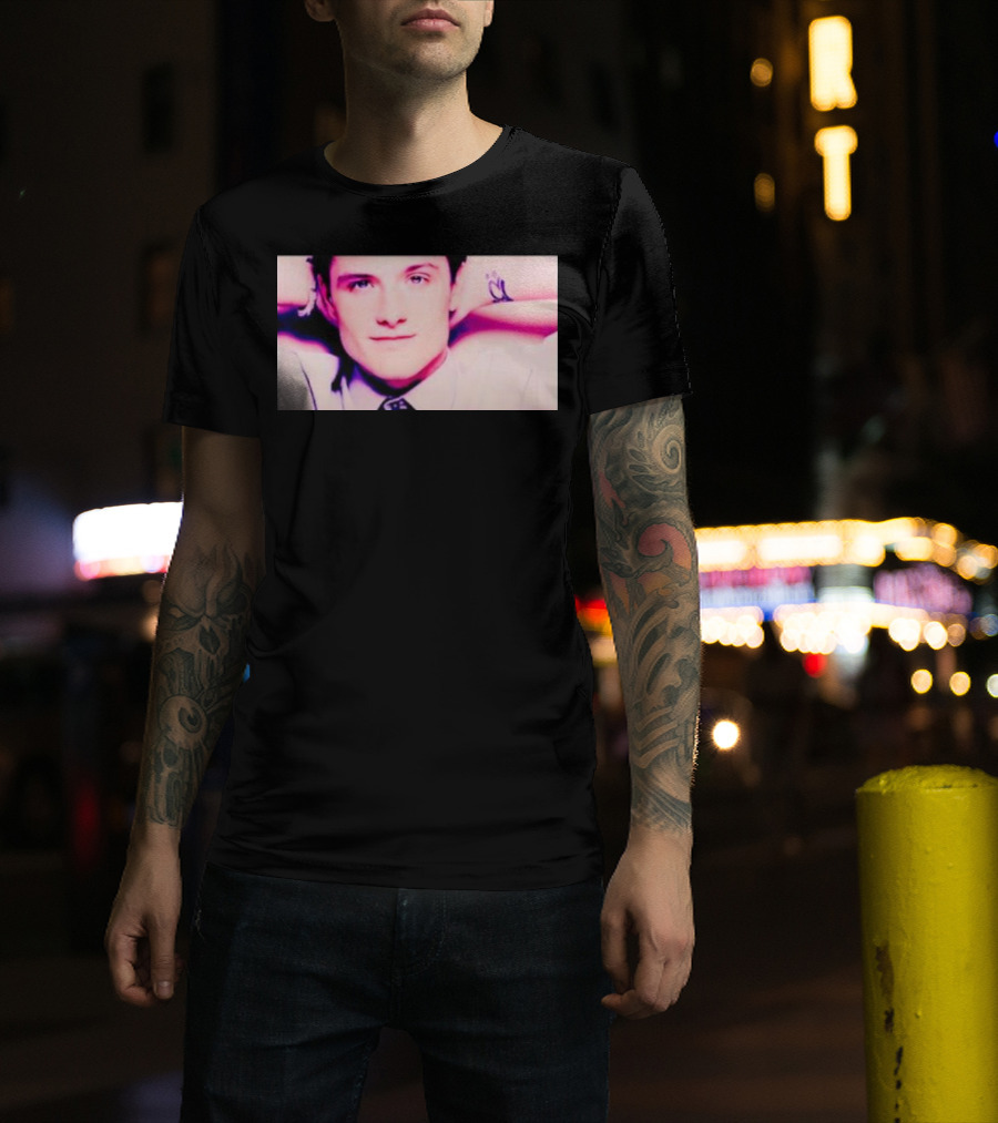 Josh Hutcherson Whistle Iconic Pose T-Shirt