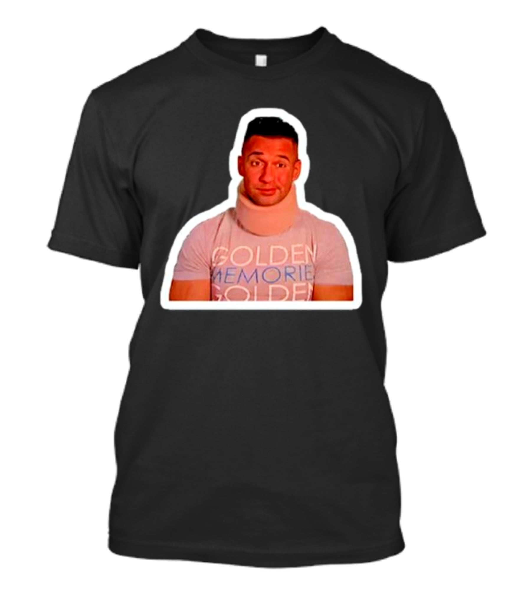 Golden Memories Mike Sorrentino Neck Brace T-Shirt