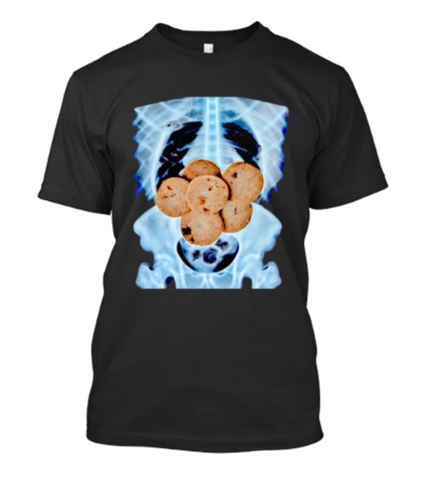 Uncle’s X-Ray Cookies Inside Skeleton Bones T-Shirt