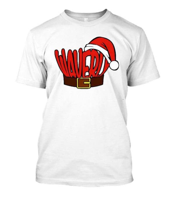 Waverly Christmas Santa Hat With Belt T-Shirt