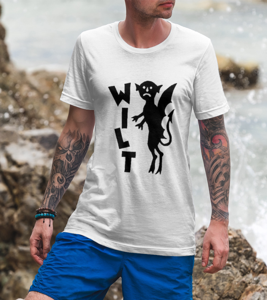 Wilt Demon Graphic Black T-Shirt