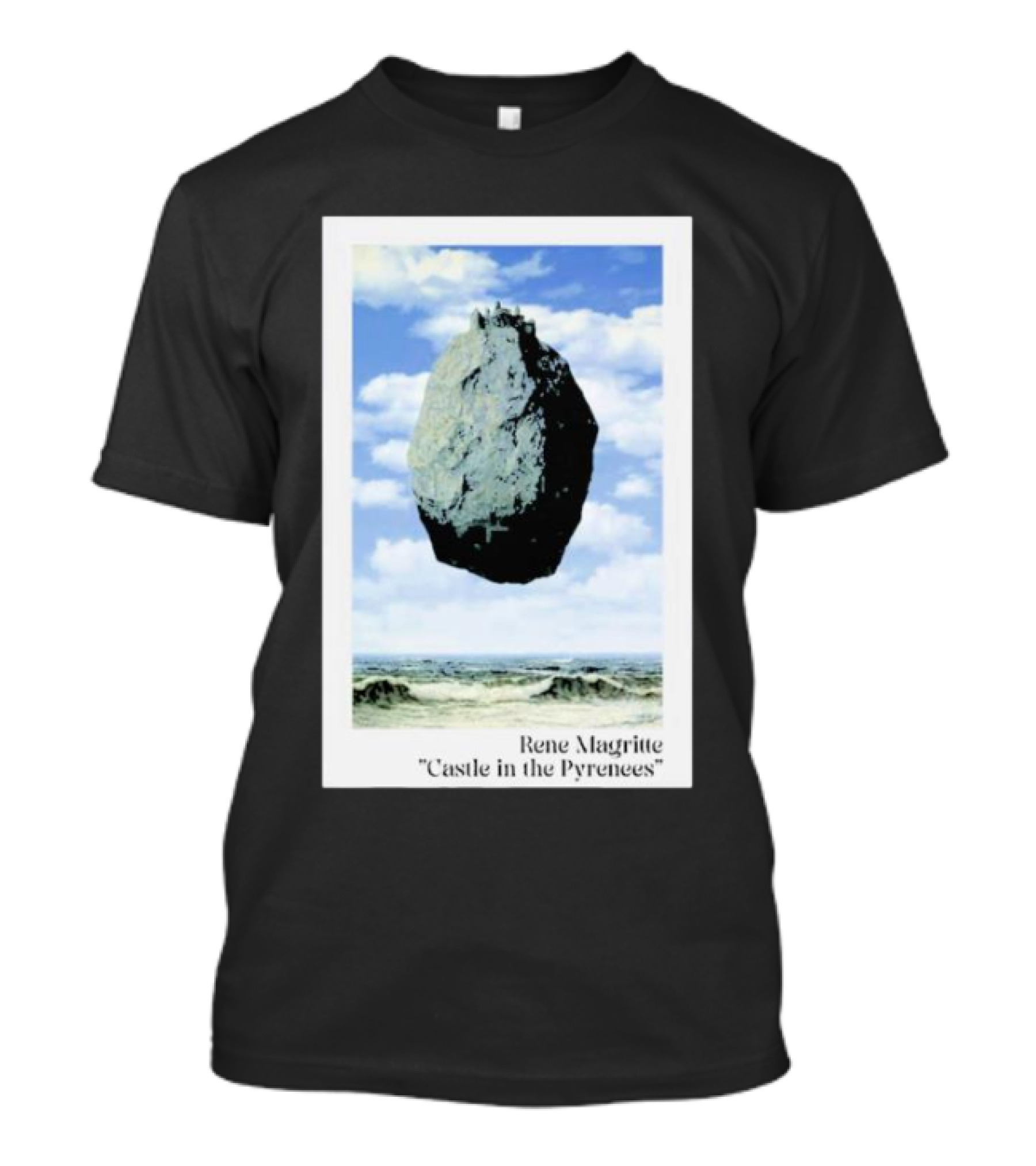 Rene Magritte Castle In The Pyrenees T-Shirt