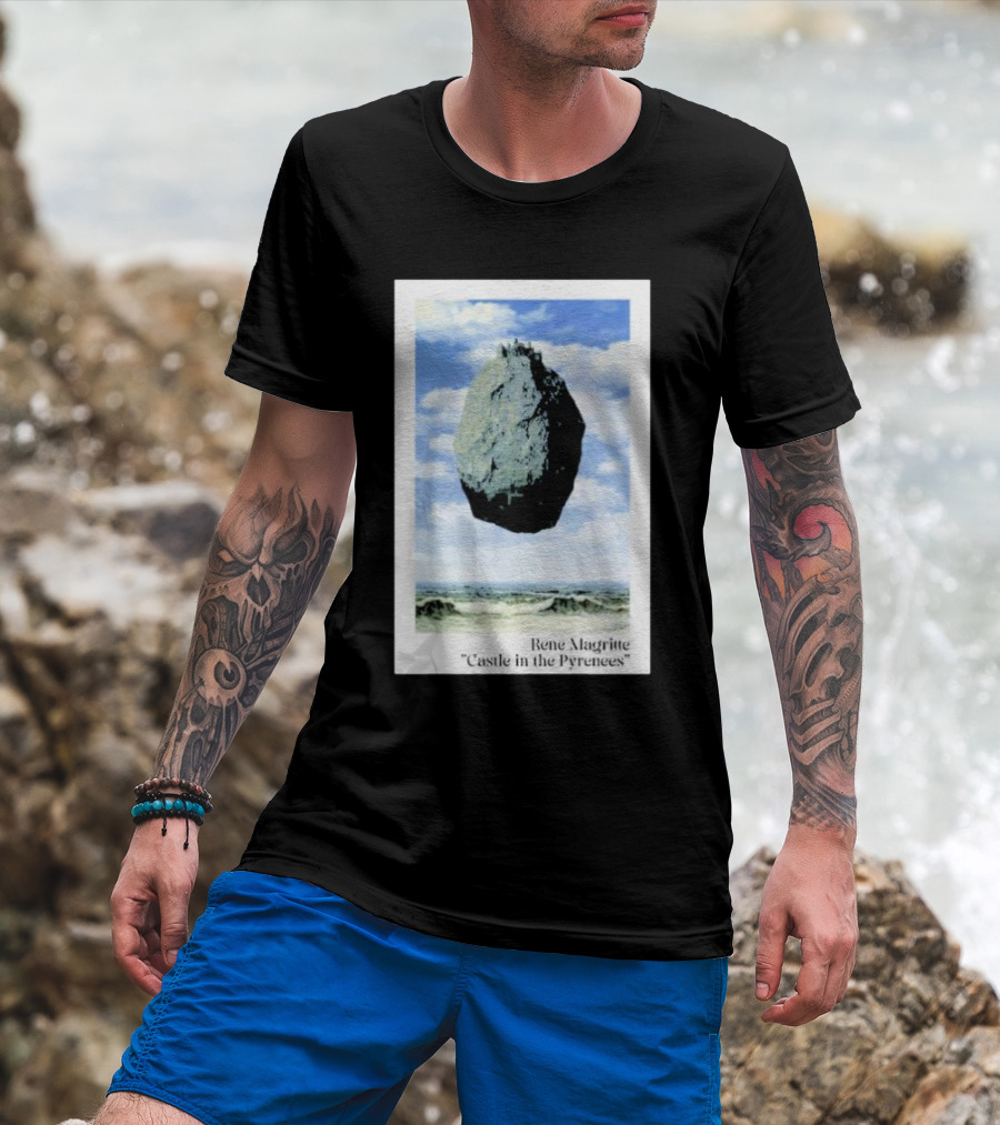 Rene Magritte Castle In The Pyrenees T-Shirt