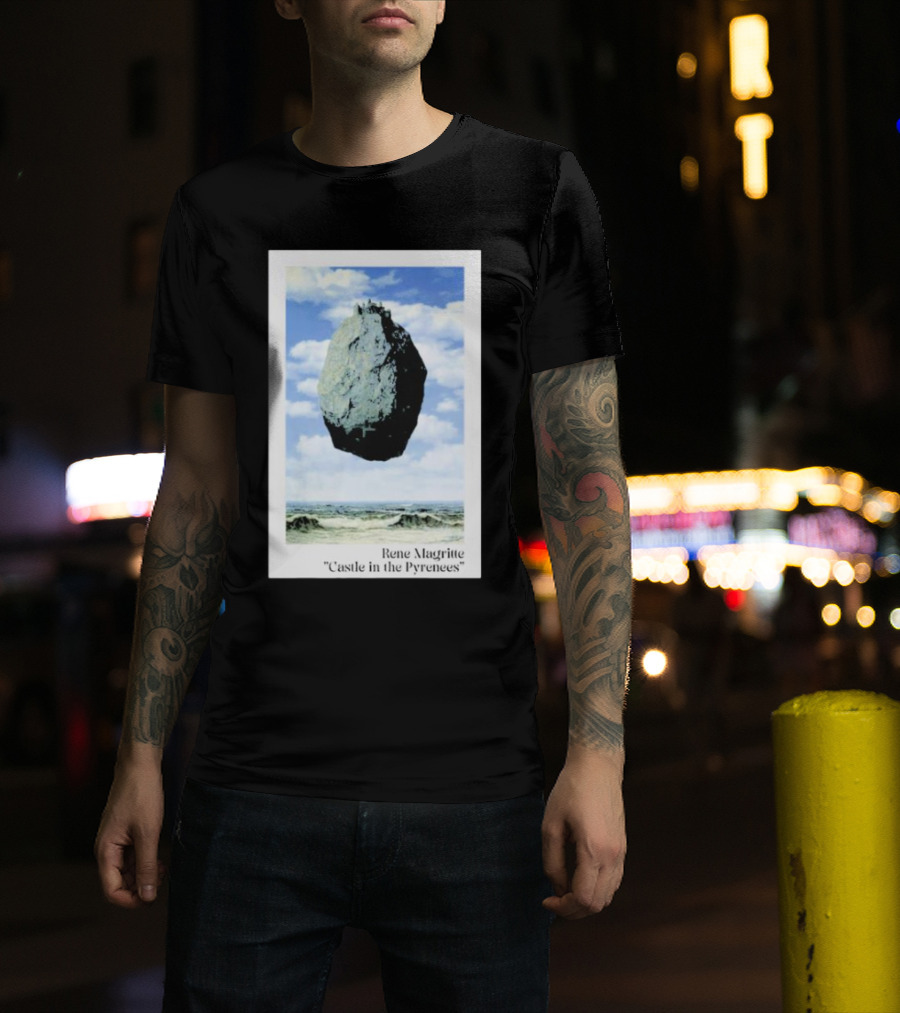 Rene Magritte Castle In The Pyrenees T-Shirt