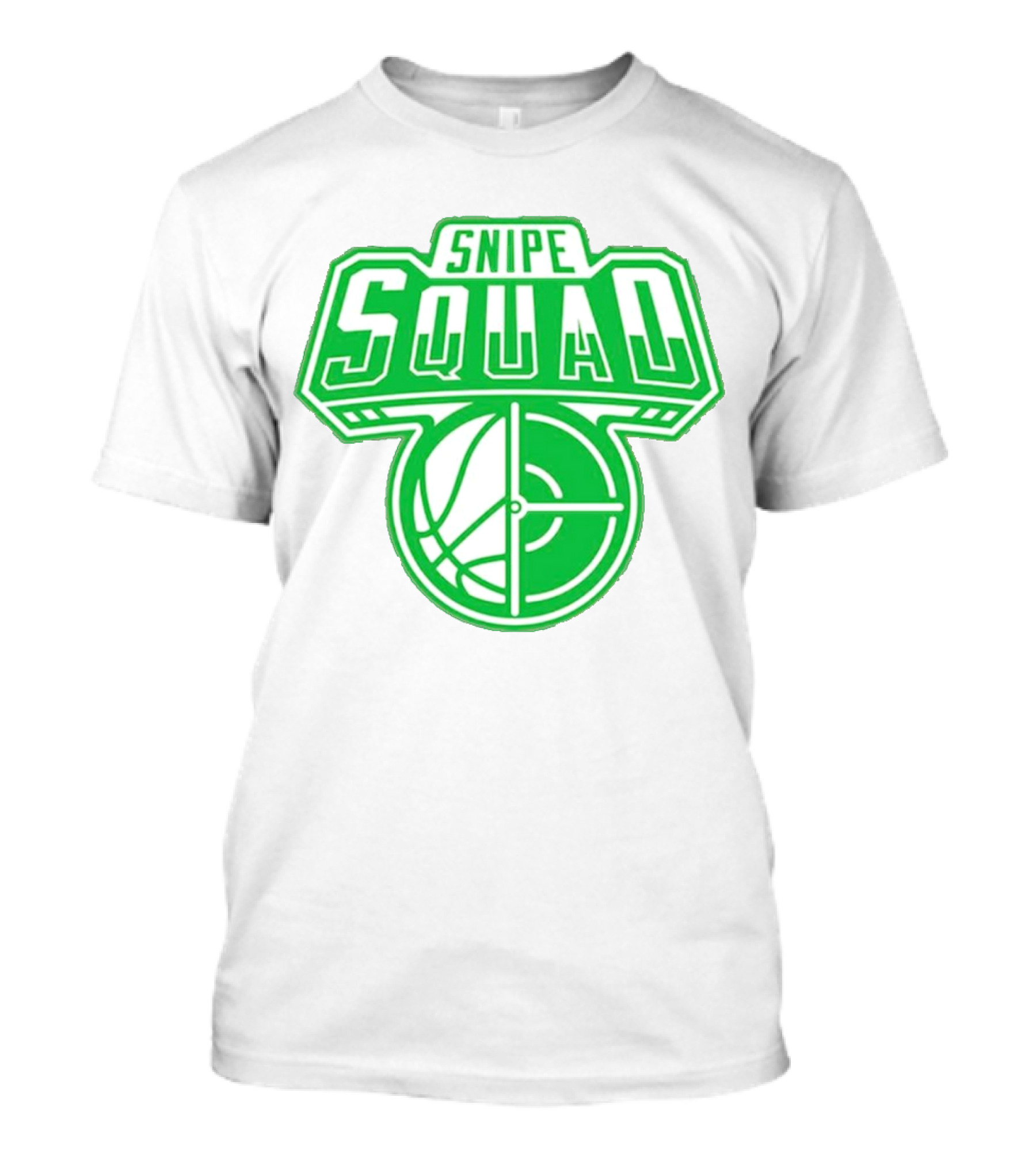 Boston Celtics Snipe Squad Basketball Crosshair T-Shirt