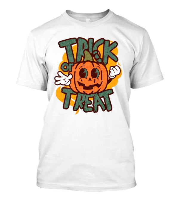Trick Or Treat Pumpkin Character T-Shirt