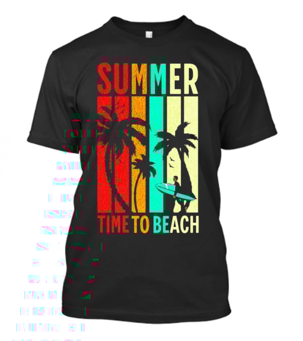 Summer Time To Beach T-Shirt