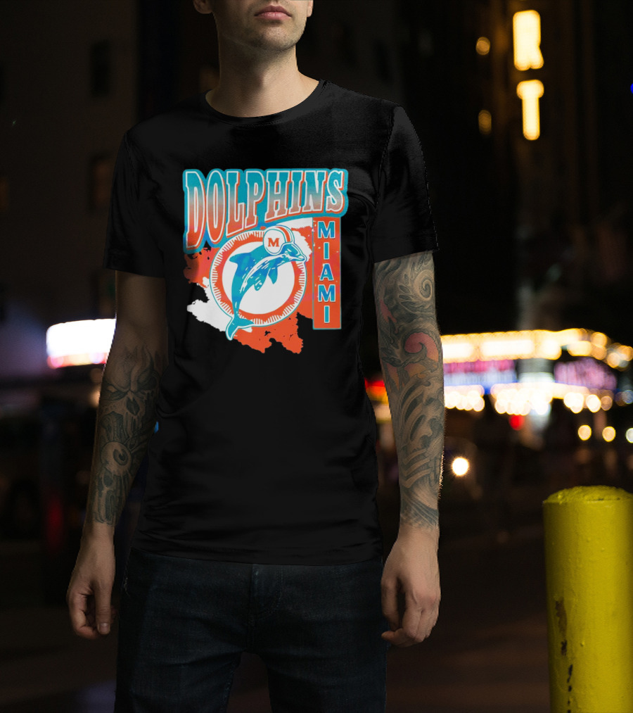 Dolphins Miami Football T-Shirt