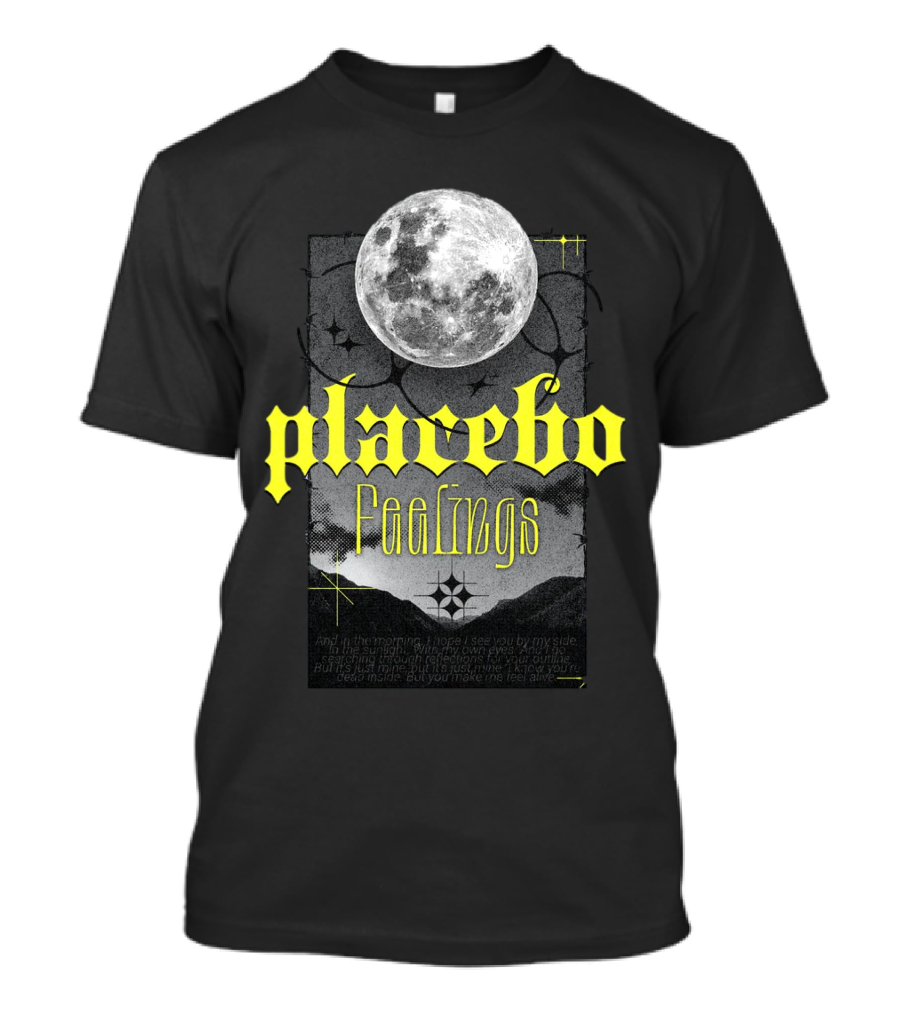 Placebo Feelings Full Moon Gothic T-Shirt