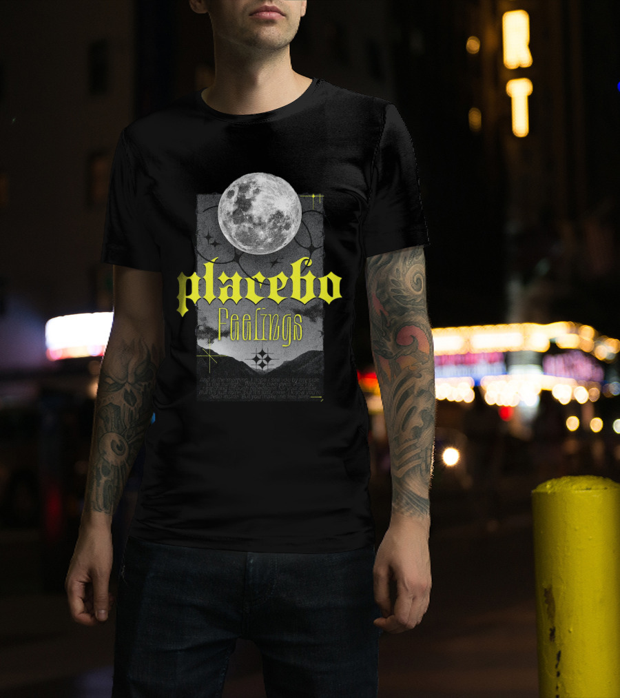 Placebo Feelings Full Moon Gothic T-Shirt