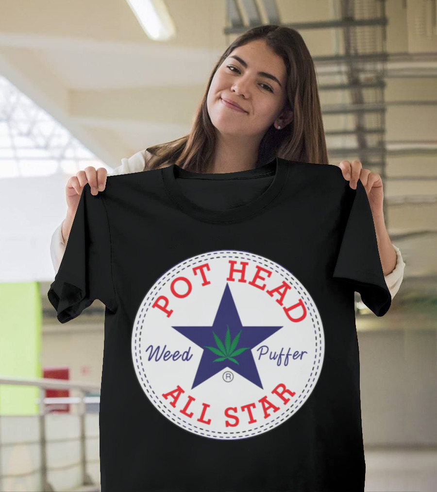 Pot Head Weed Puffer All Star T-Shirt