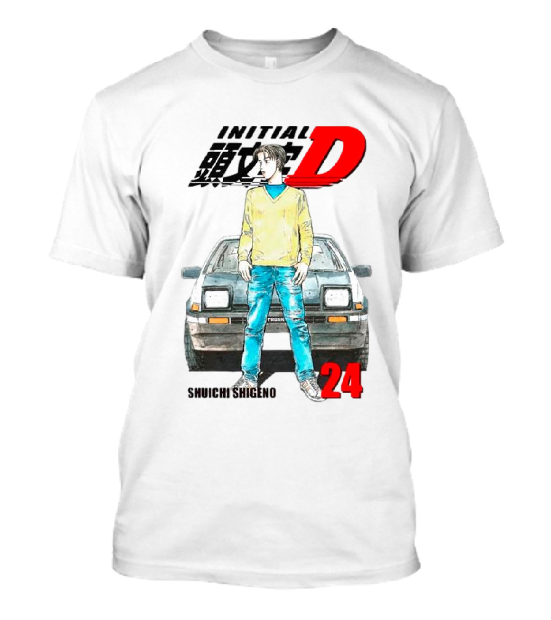 Initial D Shuichi Shigeno 24 T-Shirt