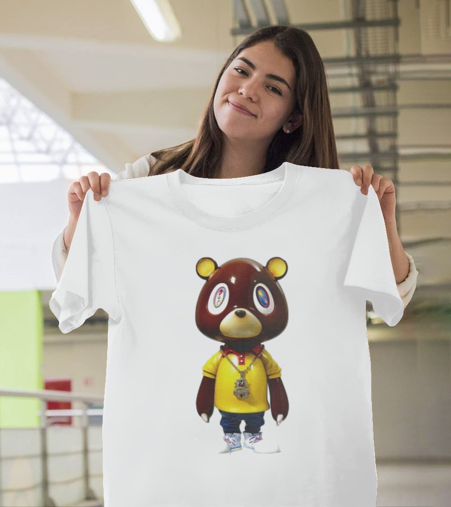 Takashi Murakami Kanye West Bear Figurine T-Shirt
