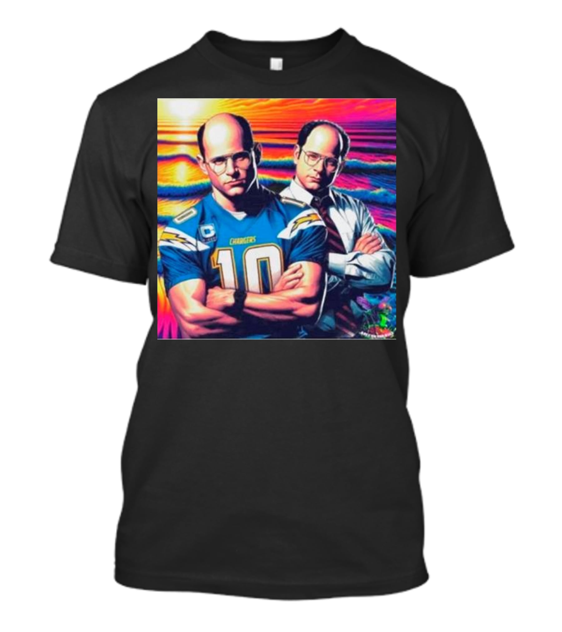 George Costanza Seinfeld Los Angeles Chargers General Manager Meme Campaign T-Shirt