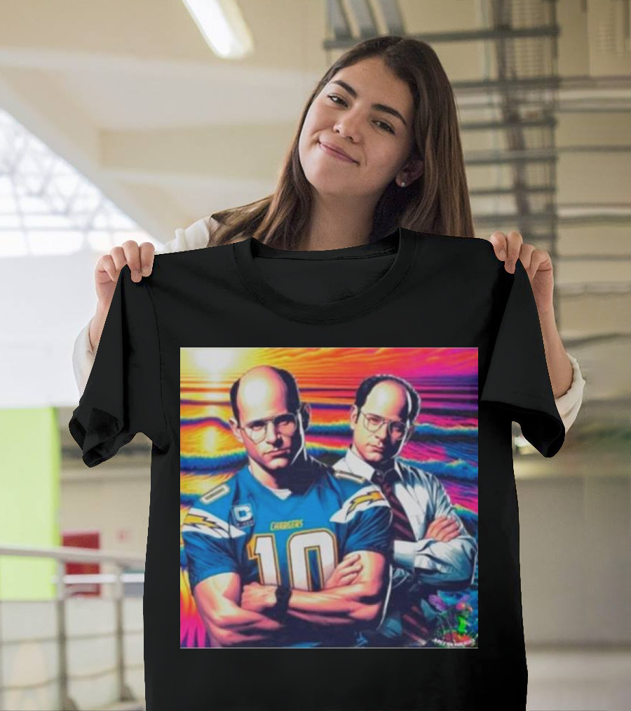 George Costanza Seinfeld Los Angeles Chargers General Manager Meme Campaign T-Shirt
