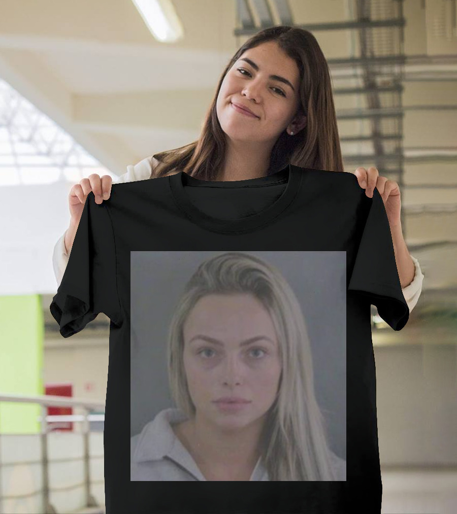 Liv Morgan Shot Mugshot Style Image T-Shirt