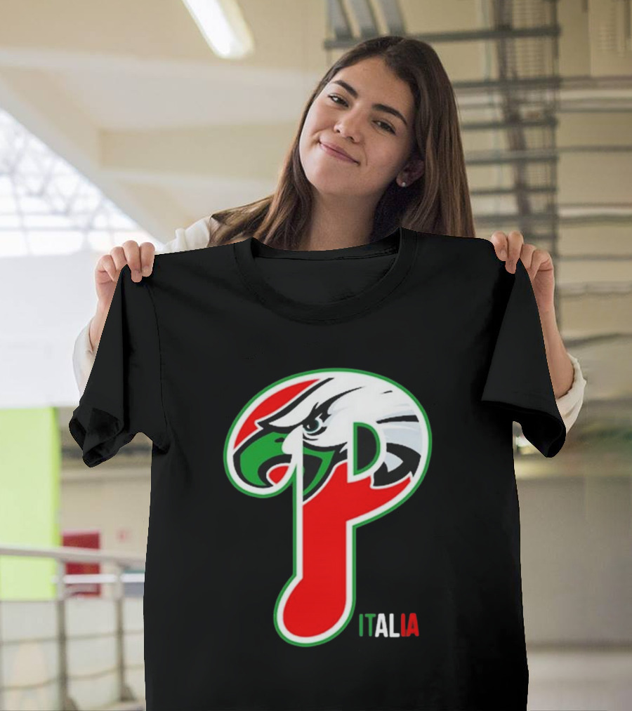Matt Patricia Philadelphia Eagles Phillies P Italia T-Shirt