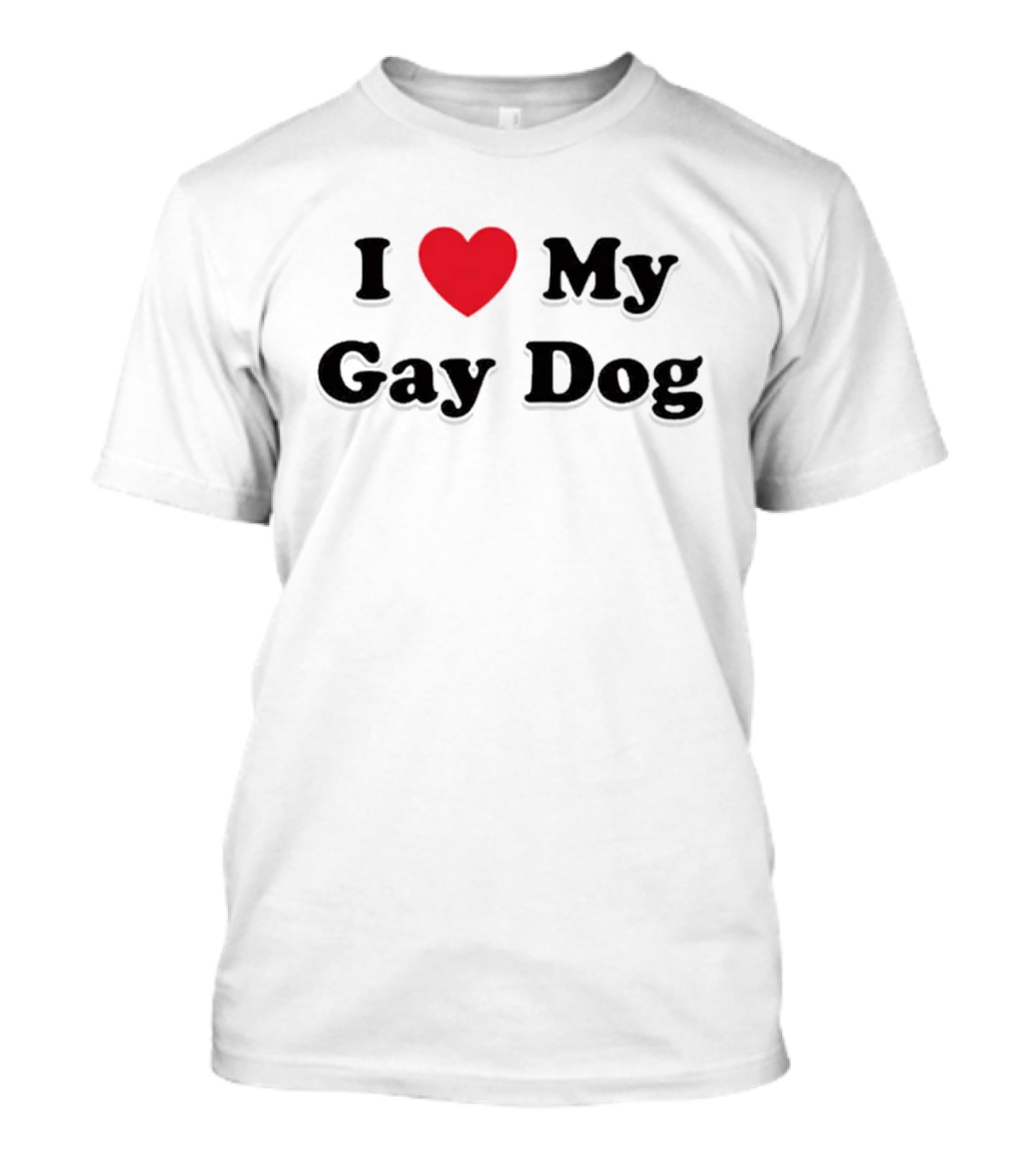 I Heart My Gay Dog T-Shirt
