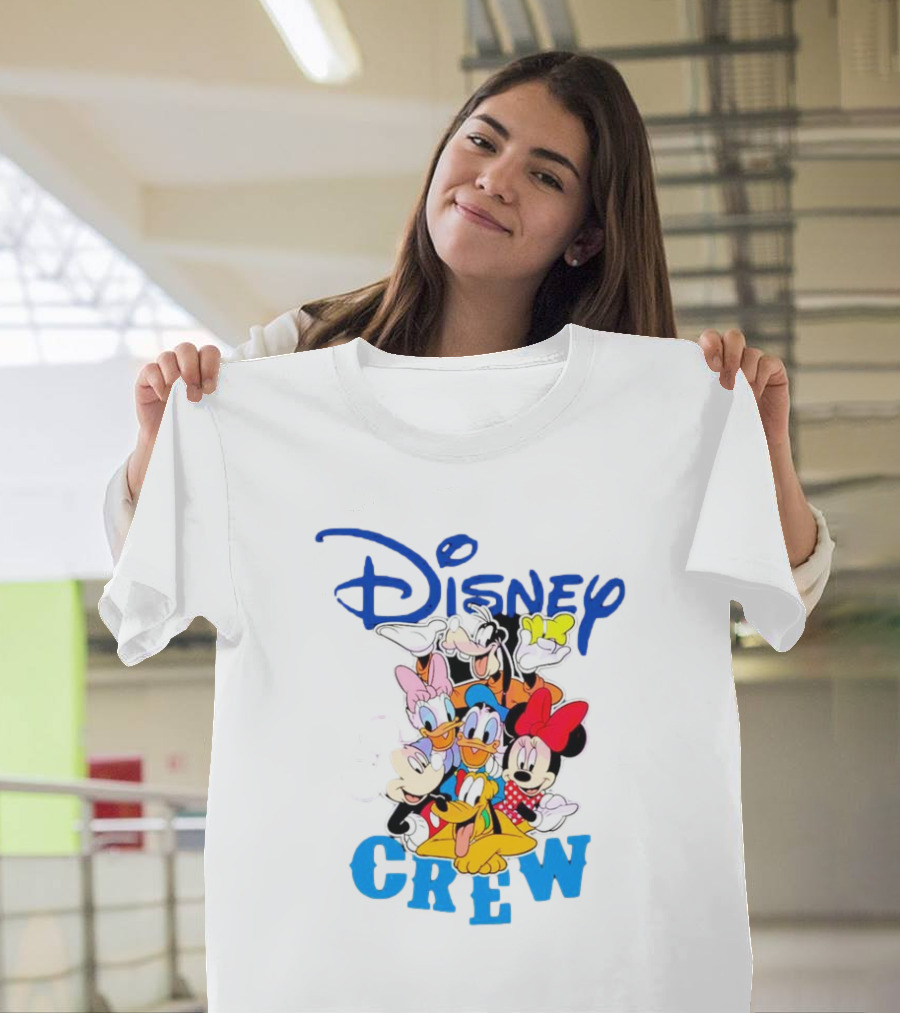 Disney Crew Mickey and Friends Group T-Shirt