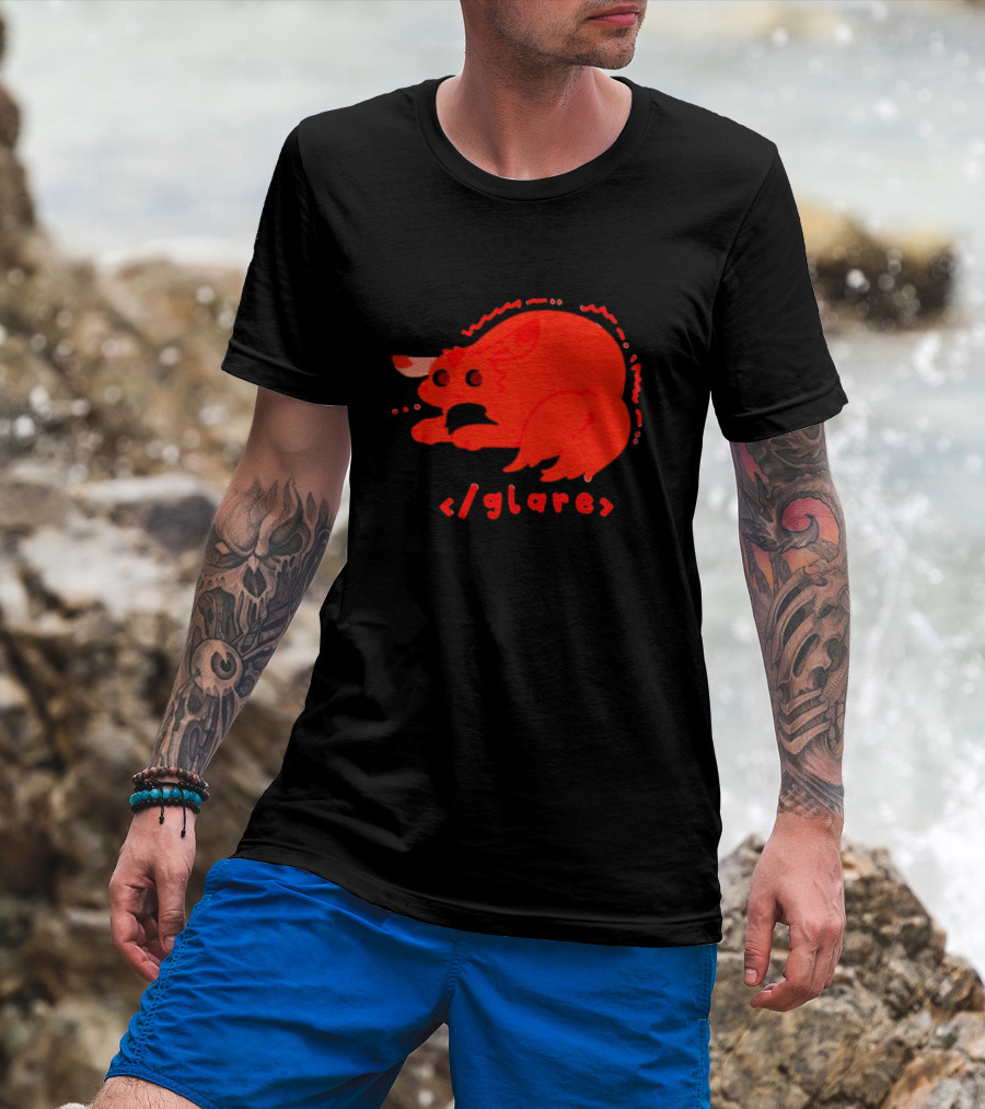 Glare Pokemon Red Coding Creature T-Shirt