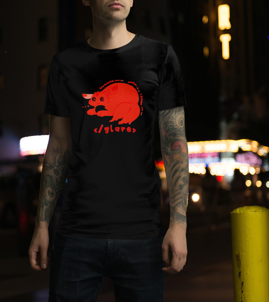 Glare Pokemon Red Coding Creature T-Shirt