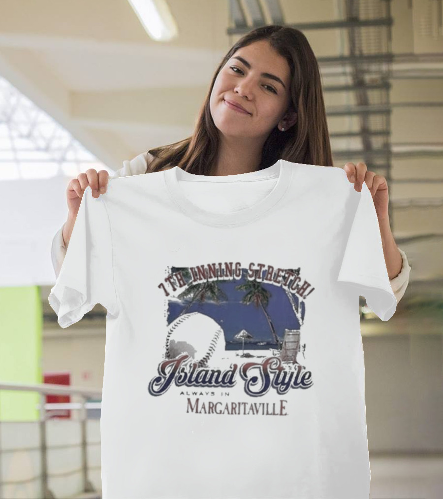 7th Inning Stretch Island Style Always In Margaritaville Philadelphia Phillies T-Shirt