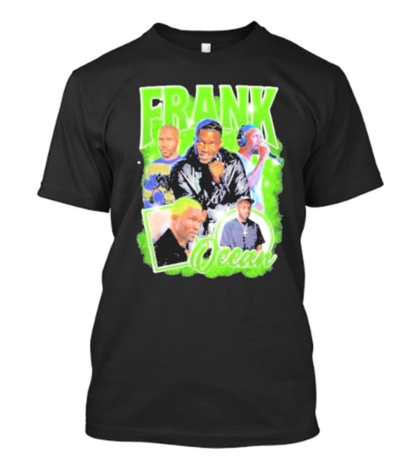 Frank Ocean Vintage Rap Music Collage T-Shirt