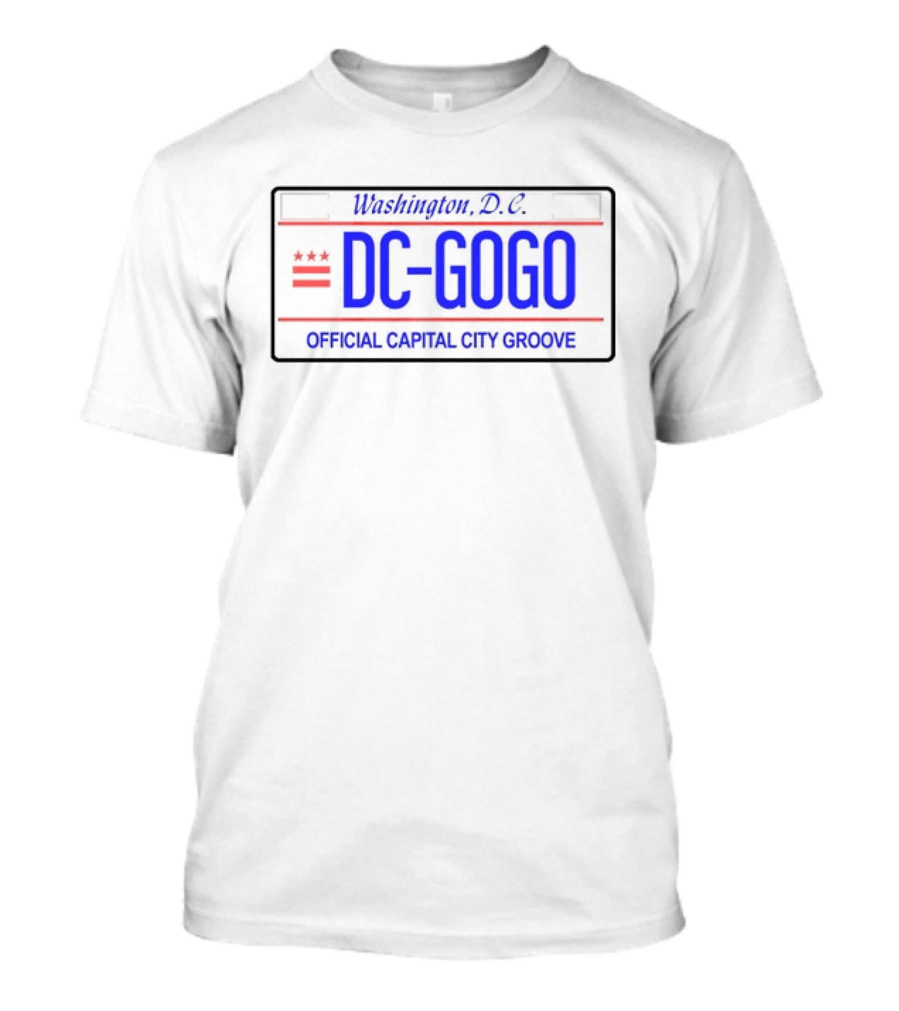 Washington D.C. DC-Gogo Official Capital City Groove T-Shirt