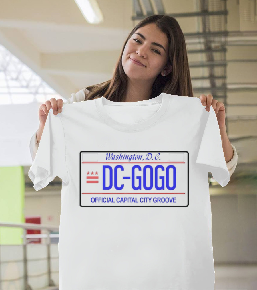 Washington D.C. DC-Gogo Official Capital City Groove T-Shirt