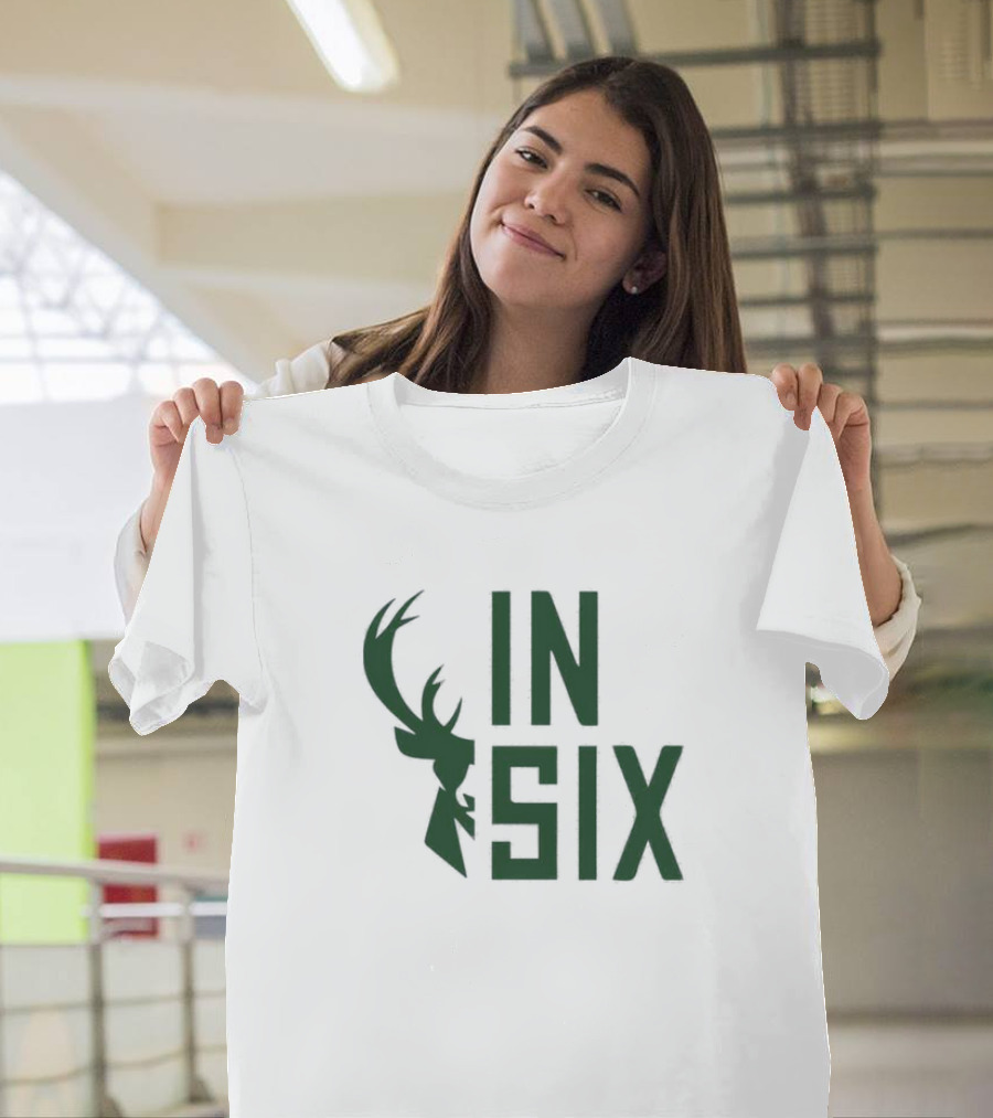 In Six Buck Deer Head T-Shirt