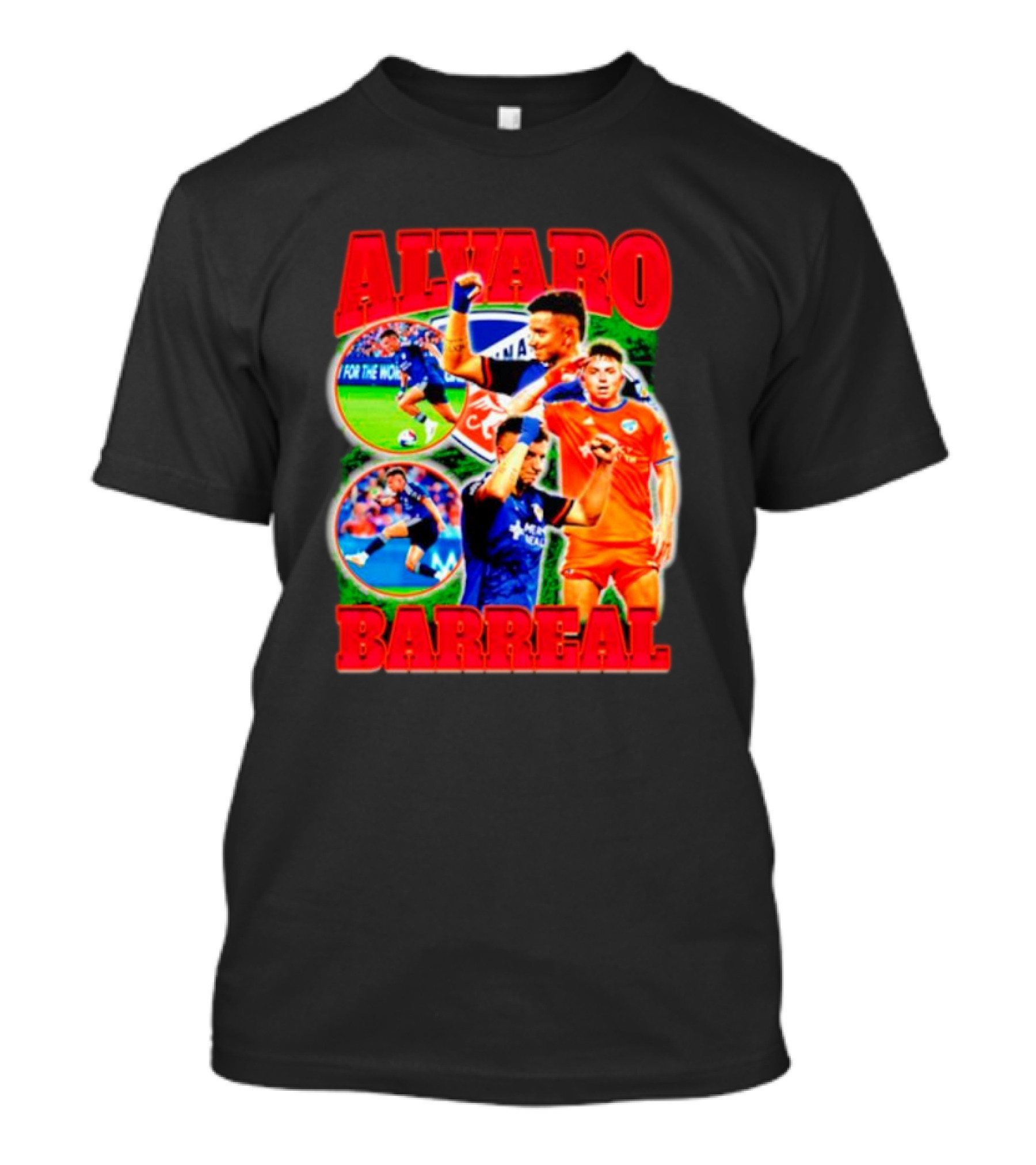 Alvaro Barreal Soccer Action Montage For The Noche T-Shirt