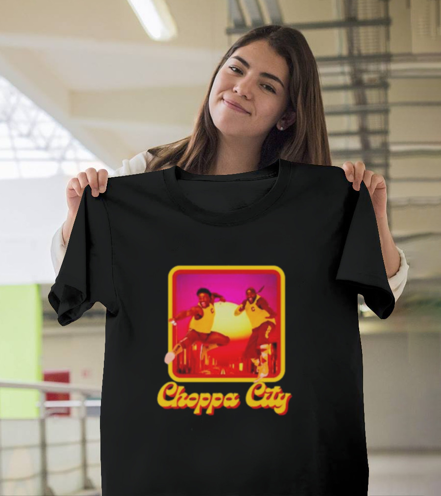Choppa City Basketball Dynamic Action Scene T-Shirt