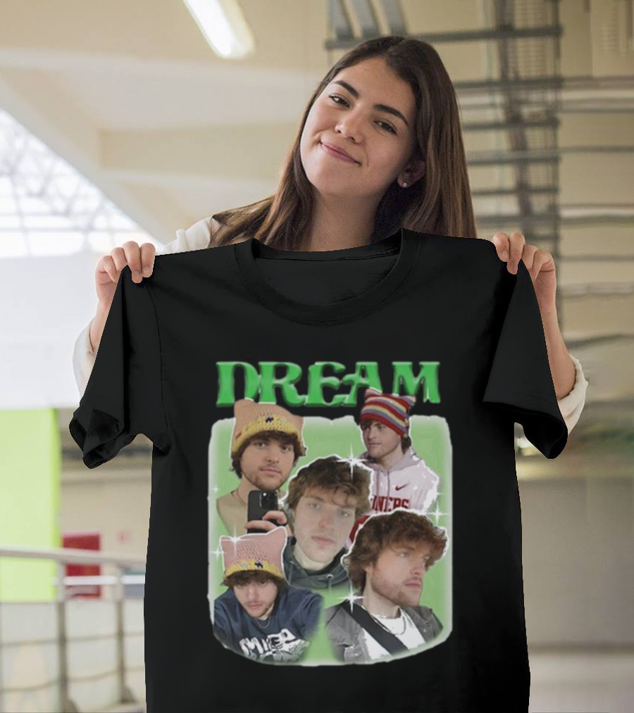 Dream Dreamwastaken Collage Hat Hoodie Star Glow T-Shirt