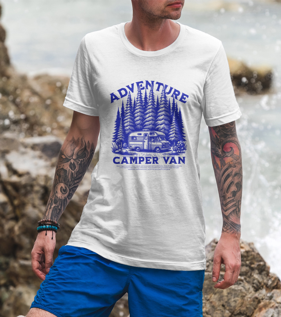 Adventure Camper Van T-Shirt